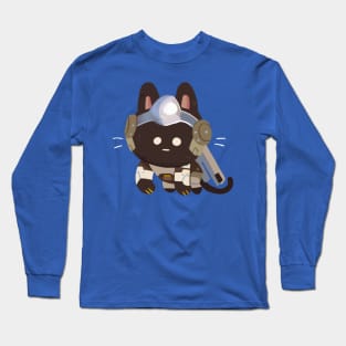 Meowverwatch - Did someone say peanut butter? Long Sleeve T-Shirt